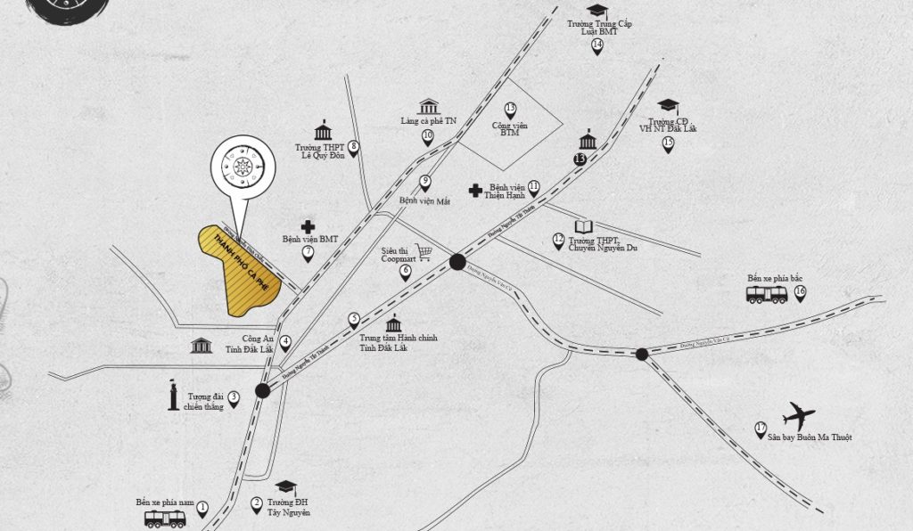 中原咖啡公司推出的「咖啡城」建案熱賣 越南財經 越南新聞