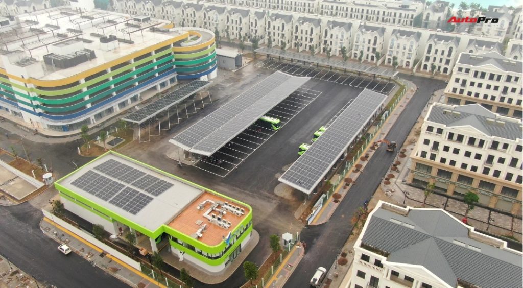 Vingroup電動巴士VinBus首次在河內道路試車 越南財經 越南新聞