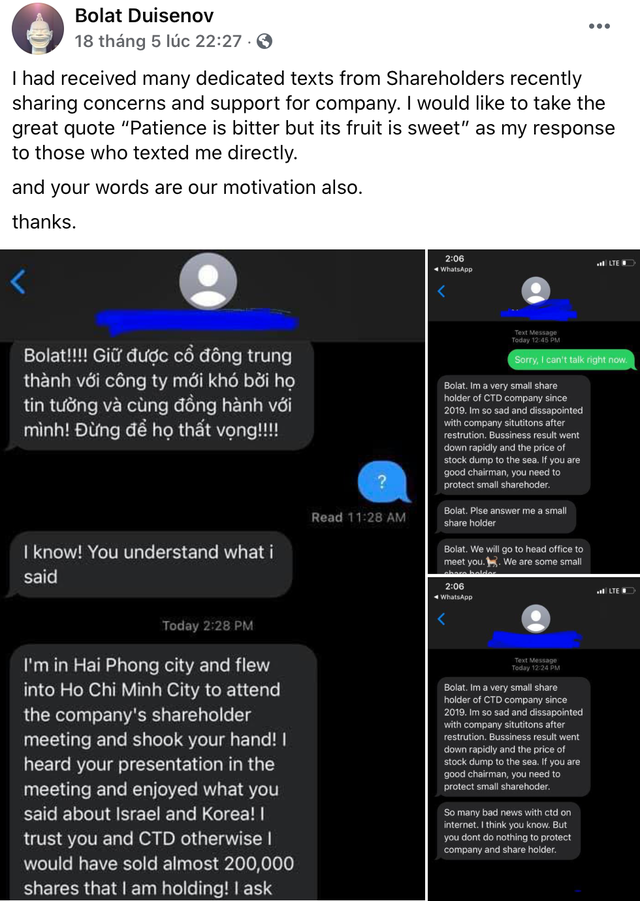 股價暴跌Coteccons新領導人能力受股東質疑 越南財經 越南新聞 越南營造業 越南不動產市場 