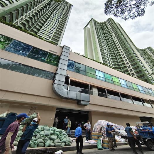 順橋廣場部分樓層將改成野戰醫院收治新冠患者 越南財經 越南新聞 越南新冠肺炎疫情 越南衛生部