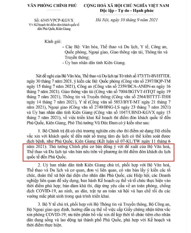 政府同意試辦開放國際旅客赴富國島觀光 越南財經 越南新聞 越南旅遊景點 越南富國島