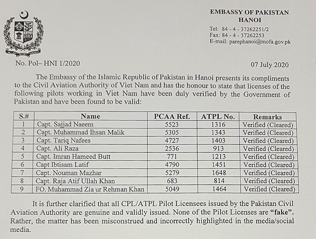 民航局對外籍駕駛員假飛行執照一事有新回應