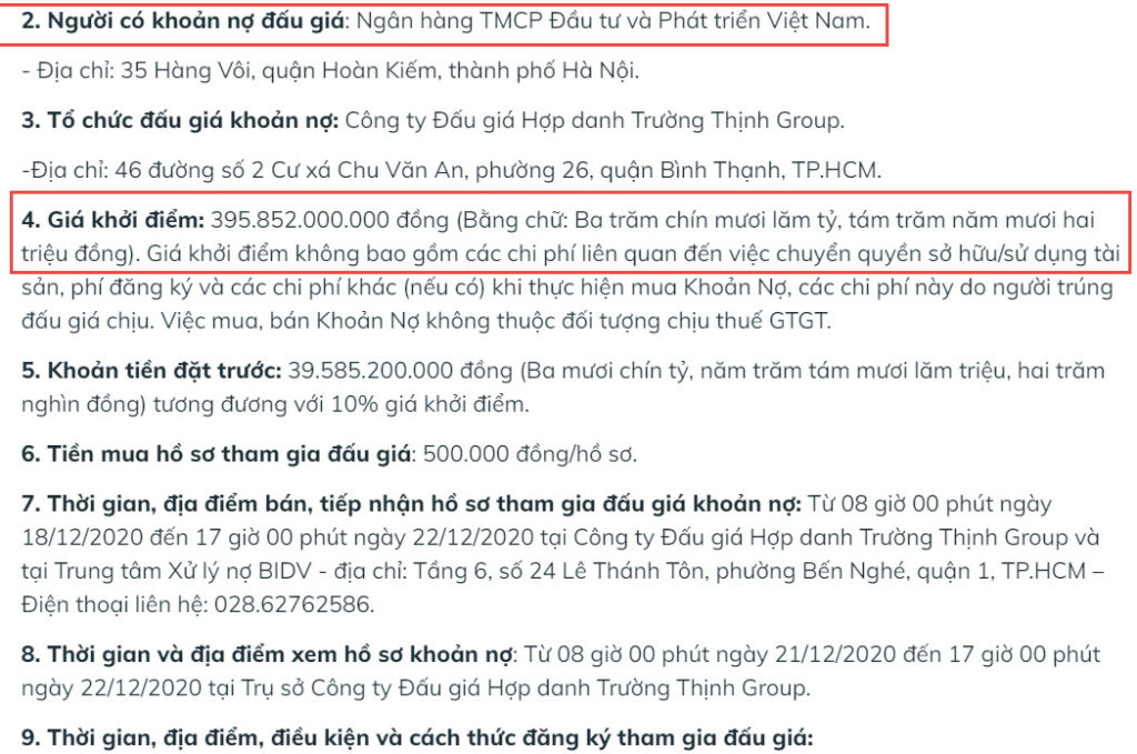 越房吧-越南投资,越南私募基金,越南投资发展银行 （BIDV）刚通告，将对兴银衡宇公司所抵押不动产制止第5次拍卖。BIDV暗示，制止2020年10月,越南证券,越南美女,(1)