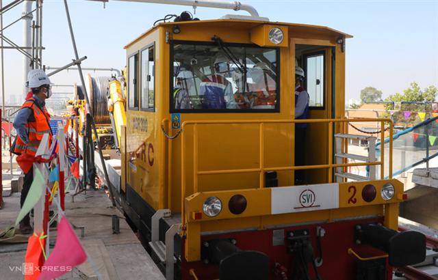 HCMC捷運1號線供電系統工程開始施工 越南財經 越南新聞