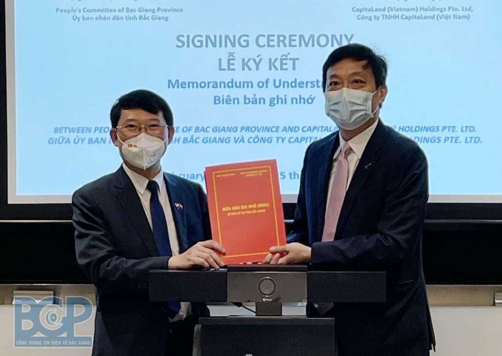 新加坡房地產開發商凱德集團將在北江省投資一規模400 公頃的項目 越南房地產 越南財經 越南新聞 越南房地產市場