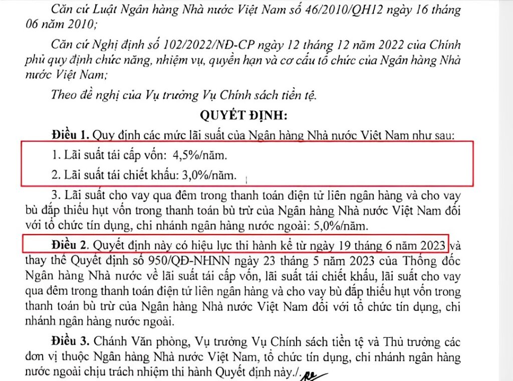 越南國家銀行第4度調降政策利率來刺激經濟 越南國家銀行 越南商機 越南房地產 越南金融市場