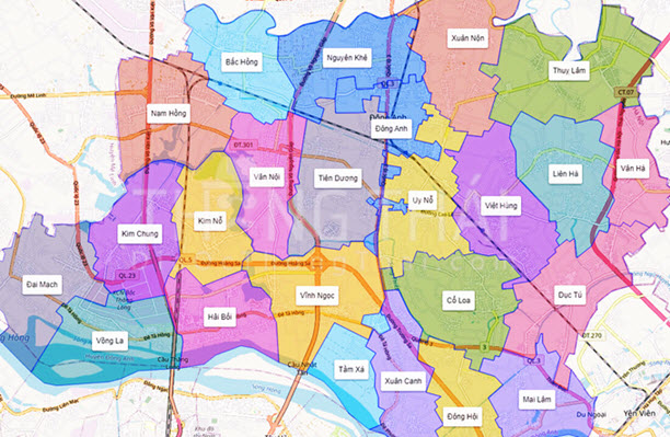 河內市人民議會通過東英縣升格為郡提案 越南商機 越南房地產 越南河內市 越南首都 越南中央直轄市