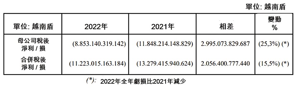 越南航空公司正式公布2022年經審計財報 越南航空業 越南房地產 越南商機 越南航空公司