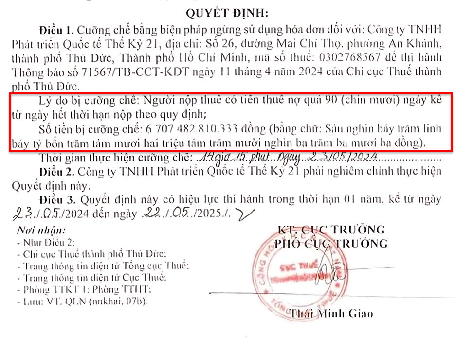 Novaland旗下子公司欠稅遭強制執行行政處分 越南不動產市場 越南商機 越南股市 越南房地產