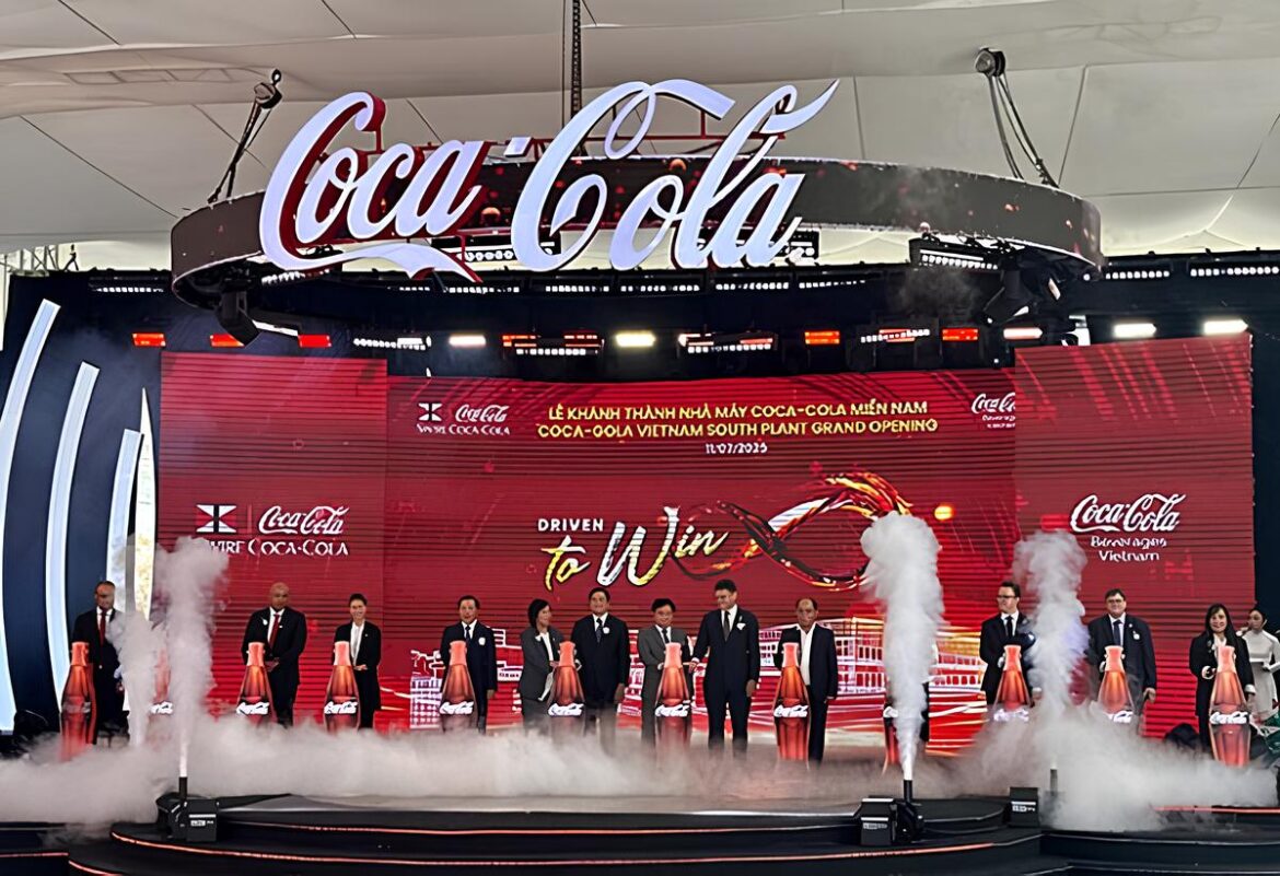 可口可樂在越南規模最大工廠落成